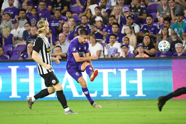 Orlando City Φιλοξενεί Reykjavik Στο Exploria Stadium Φιλικό Αγώνα Την — Φωτογραφία Αρχείου