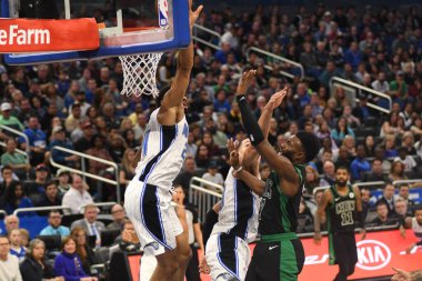 Orlando Magic 12 Ocak 2019 tarihinde Boston Celtics 'e Amway Stadyumu' nda ev sahipliği yaptı. Fotoğraf: Marty Jean-Louis