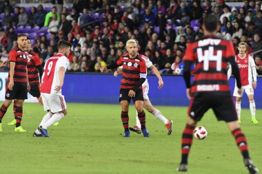 Ajax, Flemengo 'ya karşı Orlando City Stadyumu' nda 10 Ocak 2019 Perşembe günü. Fotoğraf: Marty Jean-Louis, 2019. Fotoğraf: Marty Jean-Louis