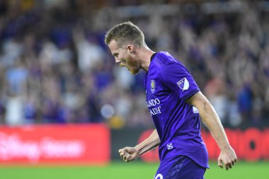 Orlando City 20 Şubat 2019 Çarşamba günü Orlando Fl 'daki Orlando City Stadyumu' nda New England 'a ev sahipliği yaptı. Fotoğraf: Marty Jean-Louis