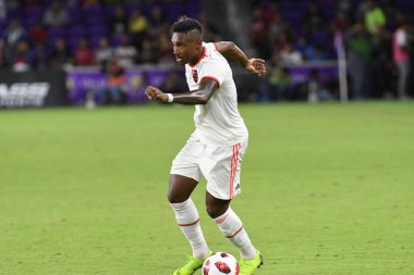 Flamengo Eintracht Frankfurt 'a karşı 12 Ocak 2019 Cumartesi günü Orlando City Stadyumu' nda. Fotoğraf: Marty Jean-Louis