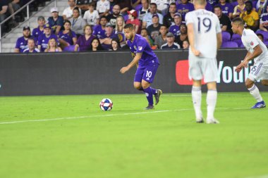 Orlando City 20 Şubat 2019 Çarşamba günü Orlando Fl 'daki Orlando City Stadyumu' nda New England 'a ev sahipliği yaptı. Fotoğraf: Marty Jean-Louis