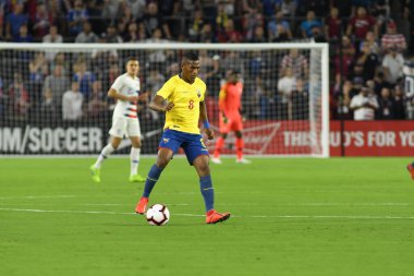ABD Erkekler Milli Takımı 21 Mart 2019 tarihinde Orlando Florida 'daki Orlando City Stadyumu' nda Ekvador Milli Takımı 'na ev sahipliği yaptı. Fotoğraf: Marty Jean-Louis