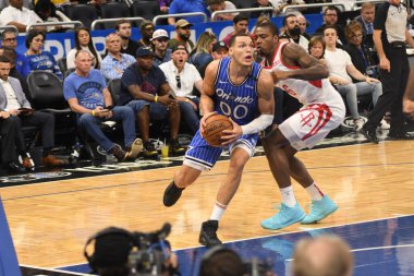 Orlando Magic, Houston Rockets 'a 13 Ocak 2019 tarihinde Amway Arena' da ev sahipliği yaptı. Fotoğraf: Marty Jean-Louis