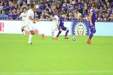 Orlando City 20 Şubat 2019 Çarşamba günü Orlando Fl 'daki Orlando City Stadyumu' nda New England 'a ev sahipliği yaptı. Fotoğraf: Marty Jean-Louis