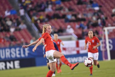 Japonya, İngiltere 'ye karşı Raymond James Stadyumu' nda 5 Mart 2019 'da Tampa Florida' da. Fotoğraf: Marty Jean-Louis