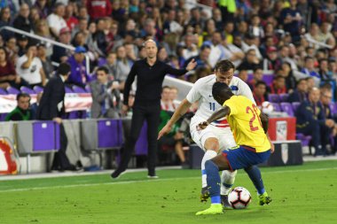 ABD Erkekler Milli Takımı 21 Mart 2019 tarihinde Orlando Florida 'daki Orlando City Stadyumu' nda Ekvador Milli Takımı 'na ev sahipliği yaptı. Fotoğraf: Marty Jean-Louis