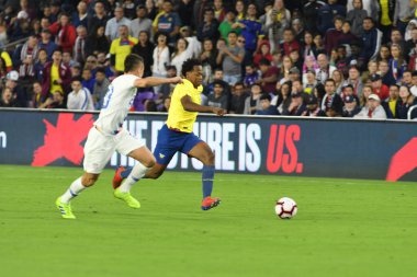 ABD Erkekler Milli Takımı 21 Mart 2019 tarihinde Orlando Florida 'daki Orlando City Stadyumu' nda Ekvador Milli Takımı 'na ev sahipliği yaptı. Fotoğraf: Marty Jean-Louis