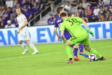 Orlando City 20 Şubat 2019 Çarşamba günü Orlando Fl 'daki Orlando City Stadyumu' nda New England 'a ev sahipliği yaptı. Fotoğraf: Marty Jean-Louis