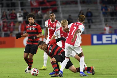 Ajax, Flemengo 'ya karşı Orlando City Stadyumu' nda 10 Ocak 2019 Perşembe günü. Fotoğraf: Marty Jean-Louis, 2019. Fotoğraf: Marty Jean-Louis