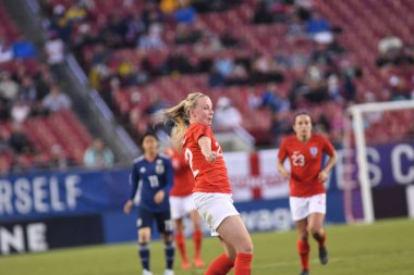 Japonya, İngiltere 'ye karşı Raymond James Stadyumu' nda 5 Mart 2019 'da Tampa Florida' da. Fotoğraf: Marty Jean-Louis