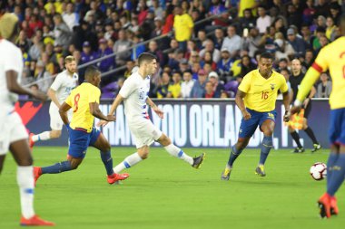 ABD Erkekler Milli Takımı 21 Mart 2019 tarihinde Orlando Florida 'daki Orlando City Stadyumu' nda Ekvador Milli Takımı 'na ev sahipliği yaptı. Fotoğraf: Marty Jean-Louis