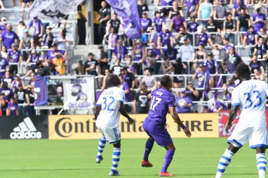 Orlando City SC, 16 Mart 2019 Cumartesi günü Orlando Florida 'daki Orlando City Stadyumu' nda Montreal Impact 'e ev sahipliği yaptı. Fotoğraf: Marty Jean-Louis
