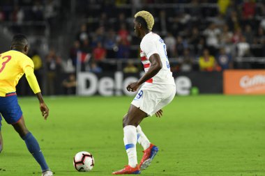ABD Erkekler Milli Takımı 21 Mart 2019 tarihinde Orlando Florida 'daki Orlando City Stadyumu' nda Ekvador Milli Takımı 'na ev sahipliği yaptı. Fotoğraf: Marty Jean-Louis