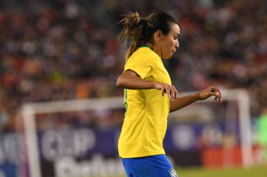 SheBelieves Kupası Finali, 5 Mart 2019 'da Tampa Florida Raymond James Stadyumu' nda ABD ile Brezilya arasında oynanacak. Fotoğraf: Marty Jean-Louis