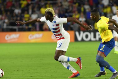 ABD Erkekler Milli Takımı 21 Mart 2019 tarihinde Orlando Florida 'daki Orlando City Stadyumu' nda Ekvador Milli Takımı 'na ev sahipliği yaptı. Fotoğraf: Marty Jean-Louis