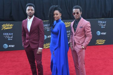 29 Mart 2019 Cumartesi günü Las Vegas 'taki Orleans Resort' ta düzenlenen 34. Yıldız Ödülleri sırasında çekilen kırmızı halı fotoğrafları. Fotoğraf: Marty Jean-Louis