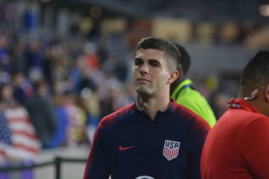 ABD Erkekler Milli Takımı 21 Mart 2019 tarihinde Orlando Florida 'daki Orlando City Stadyumu' nda Ekvador Milli Takımı 'na ev sahipliği yaptı. Fotoğraf: Marty Jean-Louis