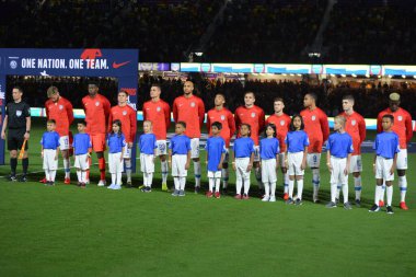 ABD Erkekler Milli Takımı 21 Mart 2019 tarihinde Orlando Florida 'daki Orlando City Stadyumu' nda Ekvador Milli Takımı 'na ev sahipliği yaptı. Fotoğraf: Marty Jean-Louis