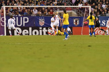SheBelieves Kupası Finali, 5 Mart 2019 'da Tampa Florida Raymond James Stadyumu' nda ABD ile Brezilya arasında oynanacak. Fotoğraf: Marty Jean-Louis
