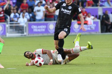 Flamengo Eintracht Frankfurt 'a karşı 12 Ocak 2019 Cumartesi günü Orlando City Stadyumu' nda. Fotoğraf: Marty Jean-Louis