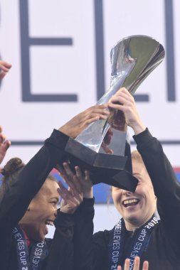 SheBelieves Kupası, 5 Mart 2019 tarihinde Tampa Florida Raymond James Stadyumu 'nda İngiltere' yi şampiyon ilan etmiştir. Fotoğraf: Marty Jean-Louis