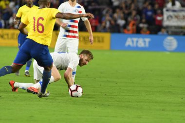 ABD Erkekler Milli Takımı 21 Mart 2019 tarihinde Orlando Florida 'daki Orlando City Stadyumu' nda Ekvador Milli Takımı 'na ev sahipliği yaptı. Fotoğraf: Marty Jean-Louis