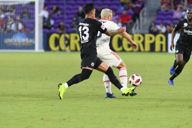 Flamengo Eintracht Frankfurt 'a karşı 12 Ocak 2019 Cumartesi günü Orlando City Stadyumu' nda. Fotoğraf: Marty Jean-Louis