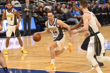 Orlando Magic, 31 Ocak 2019 tarihinde Orlando Florida 'daki Amway Center' da Indiana Pacers 'a ev sahipliği yapmaktadır. Fotoğraf: Marty Jean-Louis