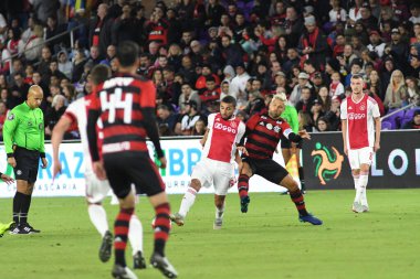 Ajax, Flemengo 'ya karşı Orlando City Stadyumu' nda 10 Ocak 2019 Perşembe günü. Fotoğraf: Marty Jean-Louis, 2019. Fotoğraf: Marty Jean-Louis