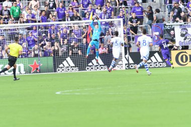 Orlando City SC, 16 Mart 2019 Cumartesi günü Orlando Florida 'daki Orlando City Stadyumu' nda Montreal Impact 'e ev sahipliği yaptı. Fotoğraf: Marty Jean-Louis