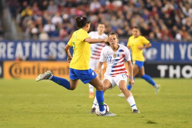 SheBelieves Kupası Finali, 5 Mart 2019 'da Tampa Florida Raymond James Stadyumu' nda ABD ile Brezilya arasında oynanacak. Fotoğraf: Marty Jean-Louis
