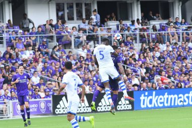 Orlando City SC, 16 Mart 2019 Cumartesi günü Orlando Florida 'daki Orlando City Stadyumu' nda Montreal Impact 'e ev sahipliği yaptı. Fotoğraf: Marty Jean-Louis
