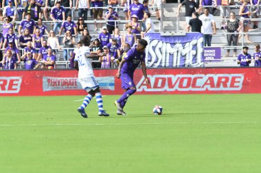 Orlando City SC, 16 Mart 2019 Cumartesi günü Orlando Florida 'daki Orlando City Stadyumu' nda Montreal Impact 'e ev sahipliği yaptı. Fotoğraf: Marty Jean-Louis