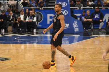 Orlando Magic, 31 Ocak 2019 tarihinde Orlando Florida 'daki Amway Center' da Indiana Pacers 'a ev sahipliği yapmaktadır. Fotoğraf: Marty Jean-Louis