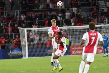 Ajax, Flemengo 'ya karşı Orlando City Stadyumu' nda 10 Ocak 2019 Perşembe günü. Fotoğraf: Marty Jean-Louis, 2019. Fotoğraf: Marty Jean-Louis