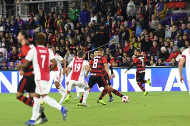Ajax, Flemengo 'ya karşı Orlando City Stadyumu' nda 10 Ocak 2019 Perşembe günü. Fotoğraf: Marty Jean-Louis, 2019. Fotoğraf: Marty Jean-Louis