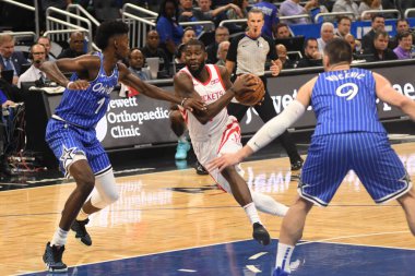 Orlando Magic, Houston Rockets 'a 13 Ocak 2019 tarihinde Amway Arena' da ev sahipliği yaptı. Fotoğraf: Marty Jean-Louis