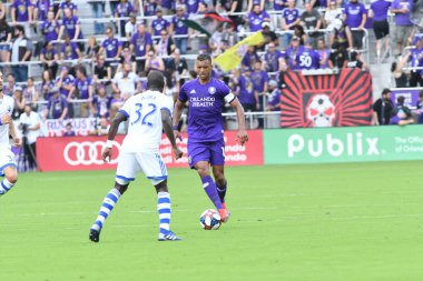 Orlando City SC, 16 Mart 2019 Cumartesi günü Orlando Florida 'daki Orlando City Stadyumu' nda Montreal Impact 'e ev sahipliği yaptı. Fotoğraf: Marty Jean-Louis