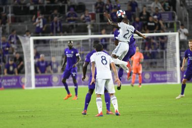 Orlando City 20 Şubat 2019 Çarşamba günü Orlando Fl 'daki Orlando City Stadyumu' nda New England 'a ev sahipliği yaptı. Fotoğraf: Marty Jean-Louis