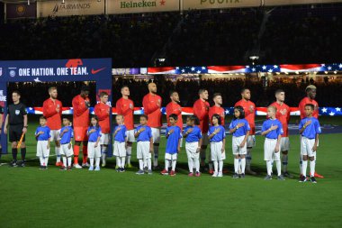 ABD Erkekler Milli Takımı 21 Mart 2019 tarihinde Orlando Florida 'daki Orlando City Stadyumu' nda Ekvador Milli Takımı 'na ev sahipliği yaptı. Fotoğraf: Marty Jean-Louis