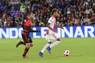Ajax, Flemengo 'ya karşı Orlando City Stadyumu' nda 10 Ocak 2019 Perşembe günü. Fotoğraf: Marty Jean-Louis, 2019. Fotoğraf: Marty Jean-Louis