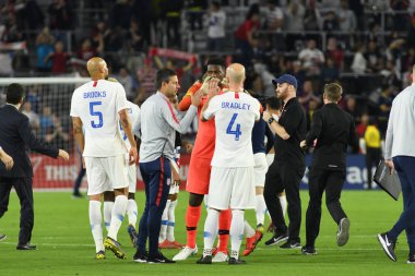 ABD Erkekler Milli Takımı 21 Mart 2019 tarihinde Orlando Florida 'daki Orlando City Stadyumu' nda Ekvador Milli Takımı 'na ev sahipliği yaptı. Fotoğraf: Marty Jean-Louis