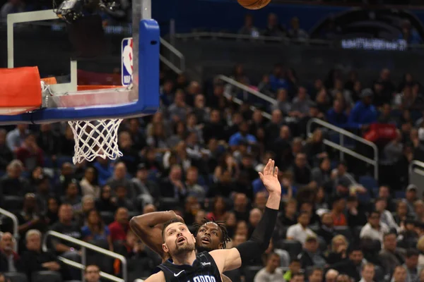 Orlando Magic Acoge Oklahomacity Thunder Amway Center Orlando Florida Enero — Foto de Stock