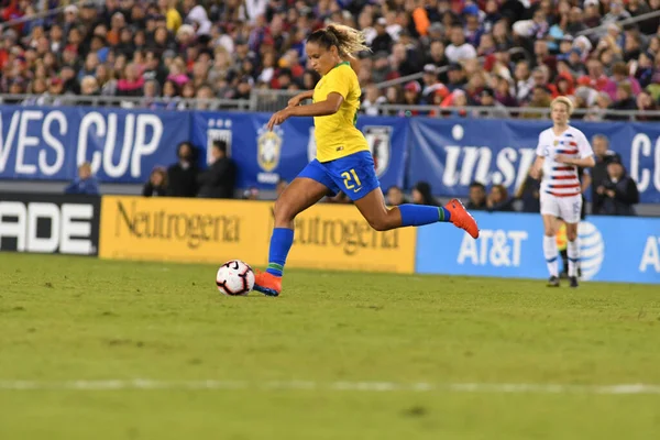 Shebelieves Cup Final Usa Brazil Raymond James Stadium Tampa Florida — Stock Photo, Image