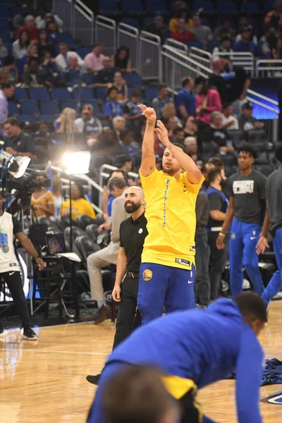 Orlando Magic Acogerá Los Golden State Warriors Amway Center Orlando —  Fotos de Stock