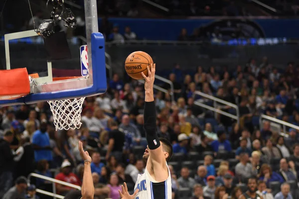 Orlando Magic Hostí Brooklyn Nets Amway Center Orlandu Floridě Února2019 — Stock fotografie