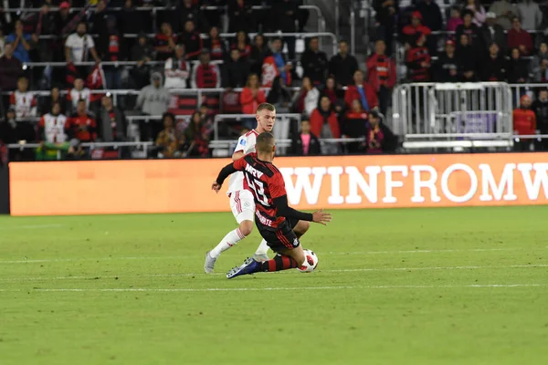 Ajax Flemengo Στο Orlando City Stadium Την Πέμπτη Ιανουαρίου 2019 — Φωτογραφία Αρχείου