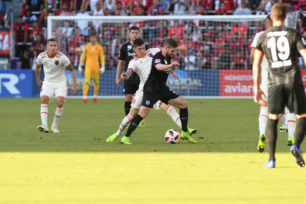 Flamengo Eintracht Frankfurt Orlando City Stadium Sábado Janeiro 2019 Crédito — Fotografia de Stock