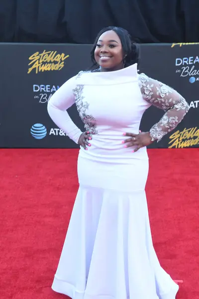 Red Carpet Photos Durante 34Esimo Stellar Awards Annuale Presso Orleans — Foto Stock